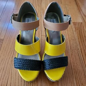 New Steve Madden wedged heels